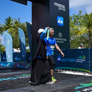 Race photo from Belitung Multisport Festival