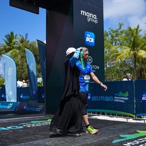 Race photo from Belitung Multisport Festival