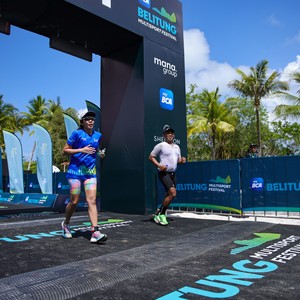 Race photo from Belitung Multisport Festival