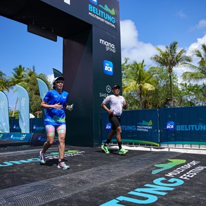 Race photo from Belitung Multisport Festival