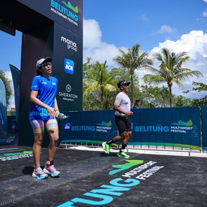 Race photo from Belitung Multisport Festival