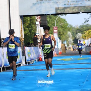 Race photo from BOGORUN 2026