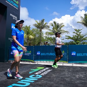 Race photo from Belitung Multisport Festival