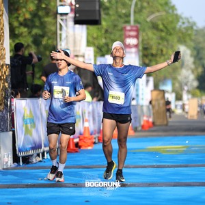 Race photo from BOGORUN 2026
