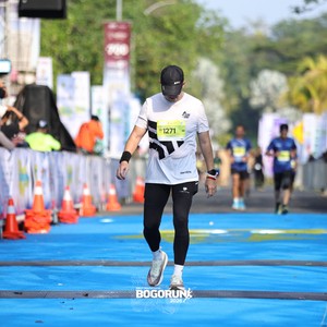 Race photo from BOGORUN 2026