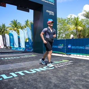 Race photo from Belitung Multisport Festival
