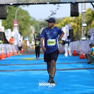 Race photo from BOGORUN 2026