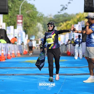 Race photo from BOGORUN 2026