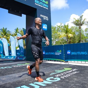Race photo from Belitung Multisport Festival