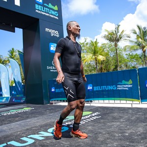 Race photo from Belitung Multisport Festival
