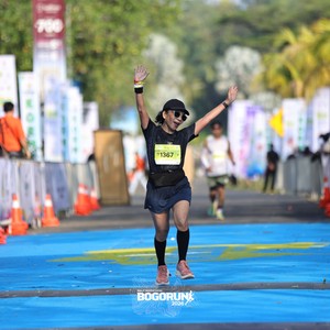 Race photo from BOGORUN 2026
