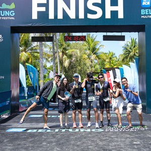 Race photo from Belitung Multisport Festival