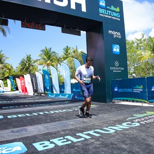 Race photo from Belitung Multisport Festival
