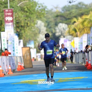 Race photo from BOGORUN 2026