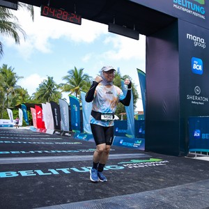 Race photo from Belitung Multisport Festival
