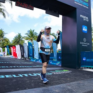 Race photo from Belitung Multisport Festival