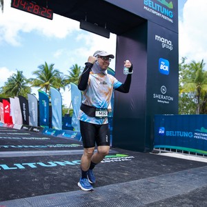 Race photo from Belitung Multisport Festival