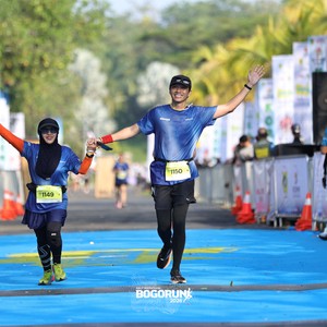 Race photo from BOGORUN 2026