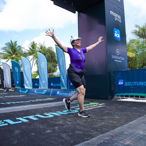 Race photo from Belitung Multisport Festival