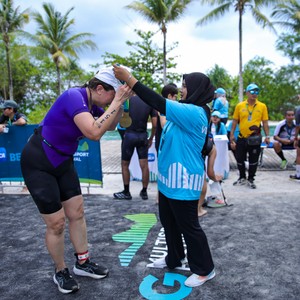 Race photo from Belitung Multisport Festival