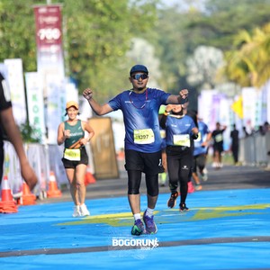 Race photo from BOGORUN 2026
