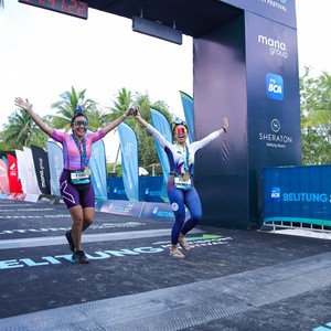 Race photo from Belitung Multisport Festival