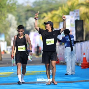Race photo from BOGORUN 2026