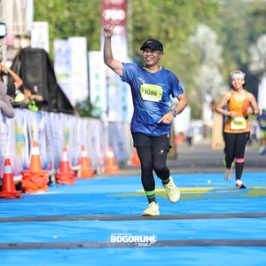Race photo from BOGORUN 2026