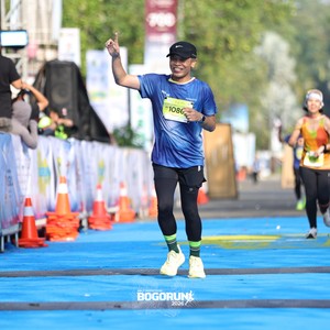 Race photo from BOGORUN 2026