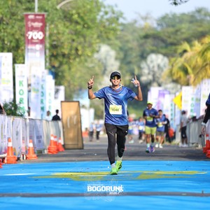 Race photo from BOGORUN 2026