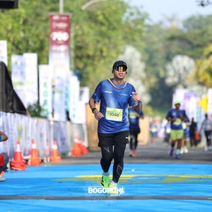 Race photo from BOGORUN 2026