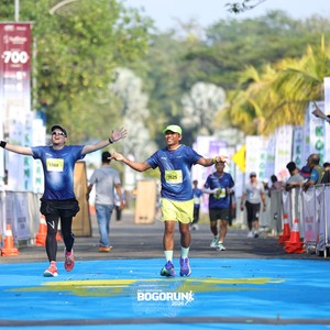 Race photo from BOGORUN 2026