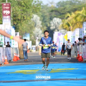 Race photo from BOGORUN 2026