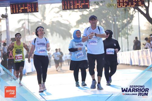 Race photo from SERPONG WARRIOR CHALLENGE RUN
