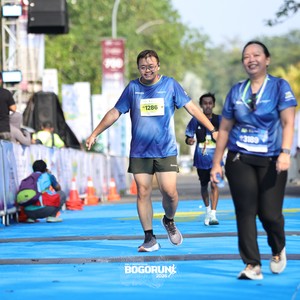 Race photo from BOGORUN 2026