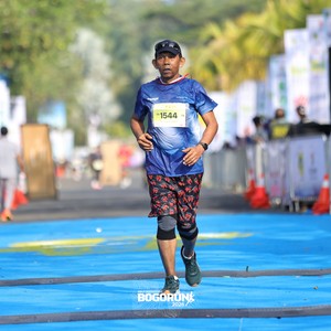 Race photo from BOGORUN 2026