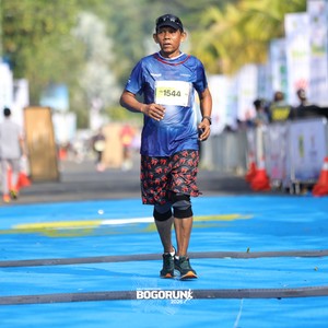 Race photo from BOGORUN 2026