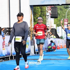 Race photo from BOGORUN 2026