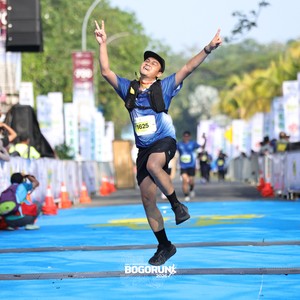 Race photo from BOGORUN 2026