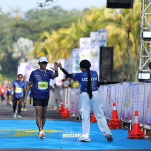 Race photo from BOGORUN 2026