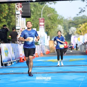 Race photo from BOGORUN 2026
