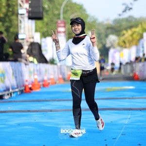 Race photo from BOGORUN 2026