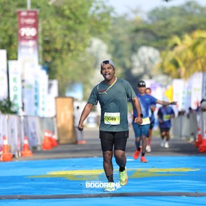 Race photo from BOGORUN 2026