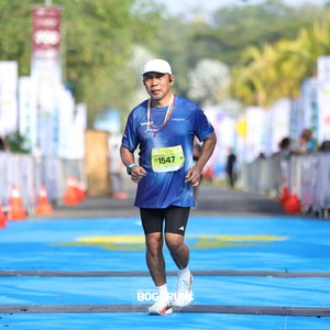 Race photo from BOGORUN 2026
