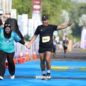 Race photo from BOGORUN 2026