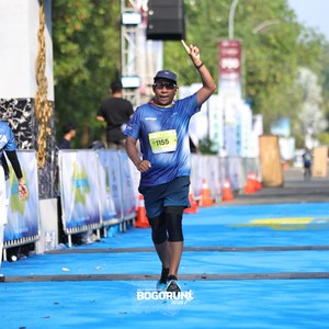 Race photo from BOGORUN 2026