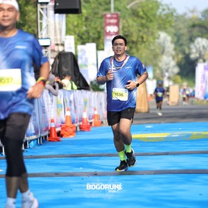 Race photo from BOGORUN 2026