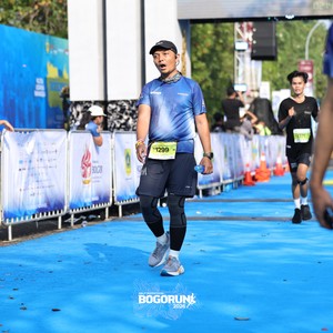 Race photo from BOGORUN 2026