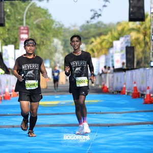 Race photo from BOGORUN 2026