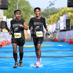 Race photo from BOGORUN 2026
